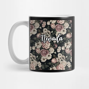 Strong Nevada State Face Mug